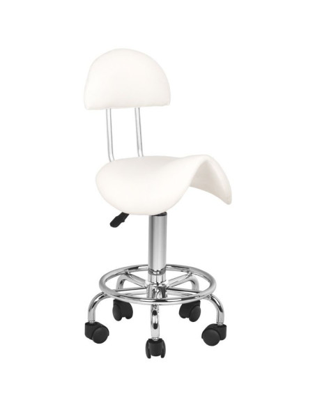 Associate Article 118590 COSMETIC STOOL 6001 WHITE