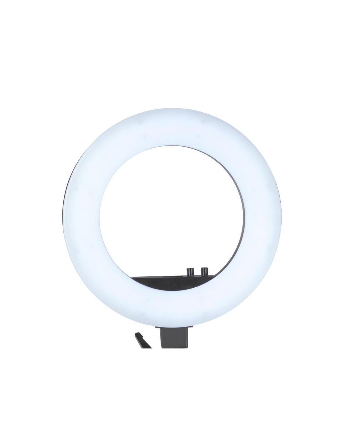 Professionelles Ringlicht 119781 18" 48W schwarzes LED-Ringlicht + Stativ