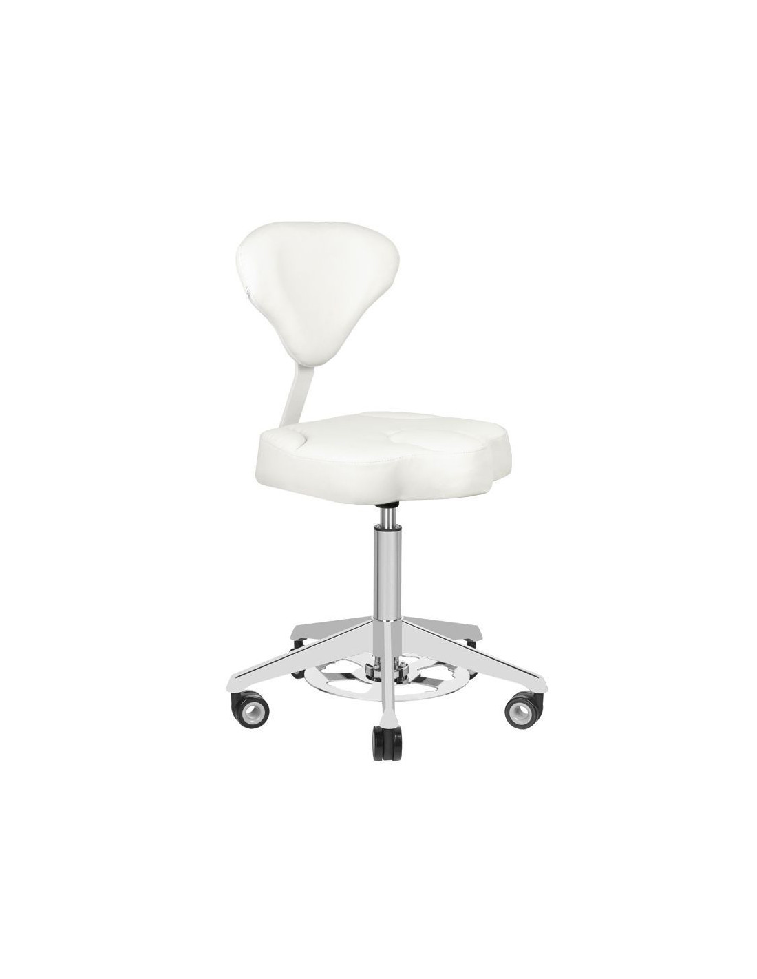 Artykuł stowarzyszony 122307 AZZURRO 156F BUMP-UP STOŁEK KOSMETYCZNY BIAŁY