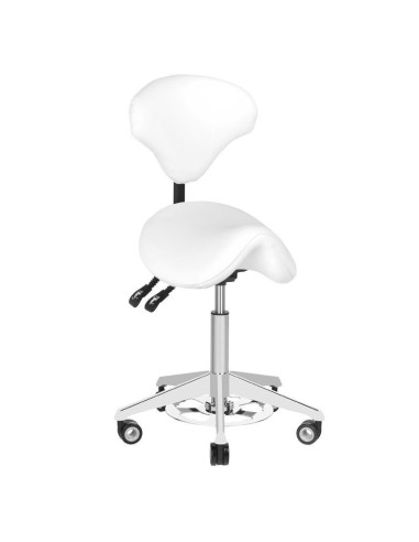 Associate Article 122308 TABOURET COSMETIQUE AZZURRO 037F BUMP-UP BLANC