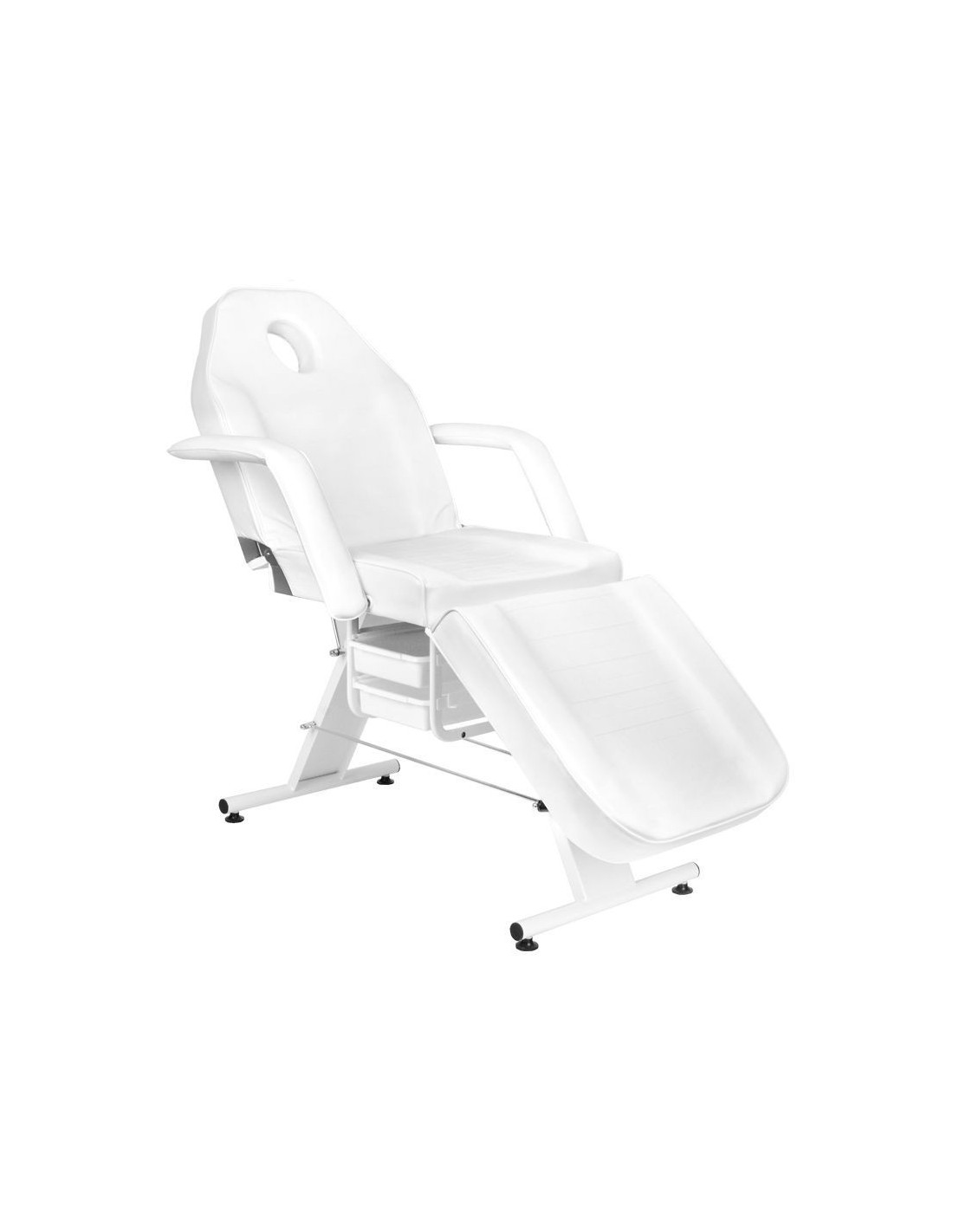 Table de Massage  122350 FAUTEUIL D'ESTHÉTIQUE BASIC 202 BLANC