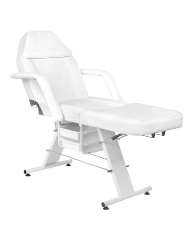 Table de Massage  122350 FAUTEUIL D'ESTHÉTIQUE BASIC 202 BLANC