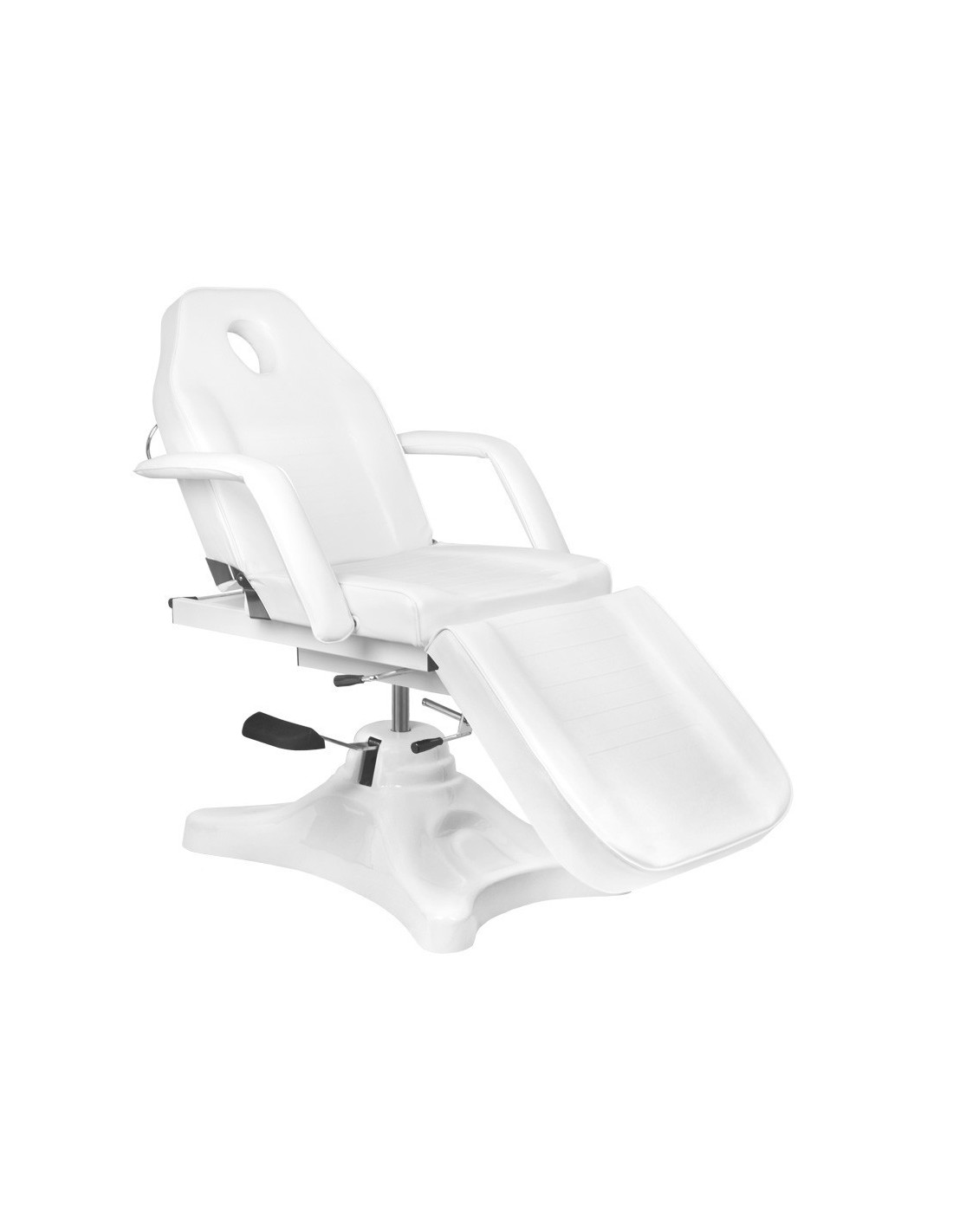 Table de Massage  122352 FAUTEUIL D'ESTHÉTIQUE HYDRAULIQUE BLANC 234D