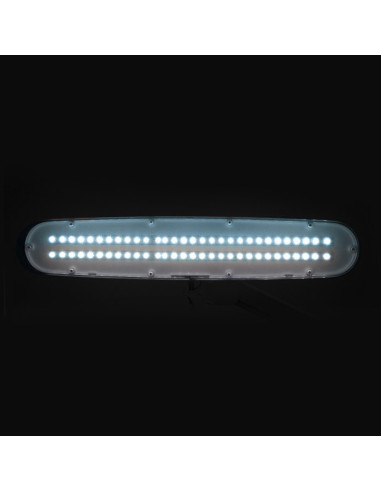 Elegante elegante 801-s officina led con staffa standard bianca 