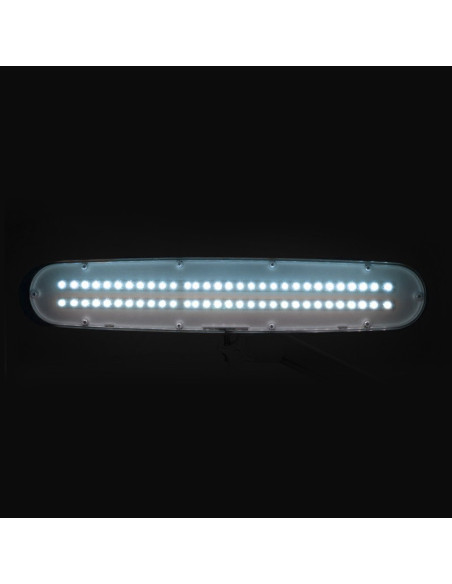 Atelier elegante led elegante 801-s com suporte branco padrão