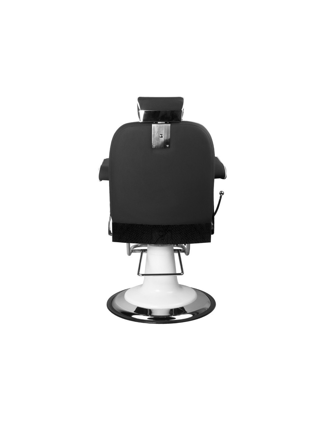AMADEO BLACK kappersstoel – Vintage design en professionele ergonomie