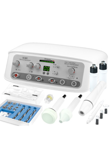 Elegante 1897 5-in-1 Mikrodermabrasion + Vakuum + Hochfrequenz + Ultraschall + Sprühgerät