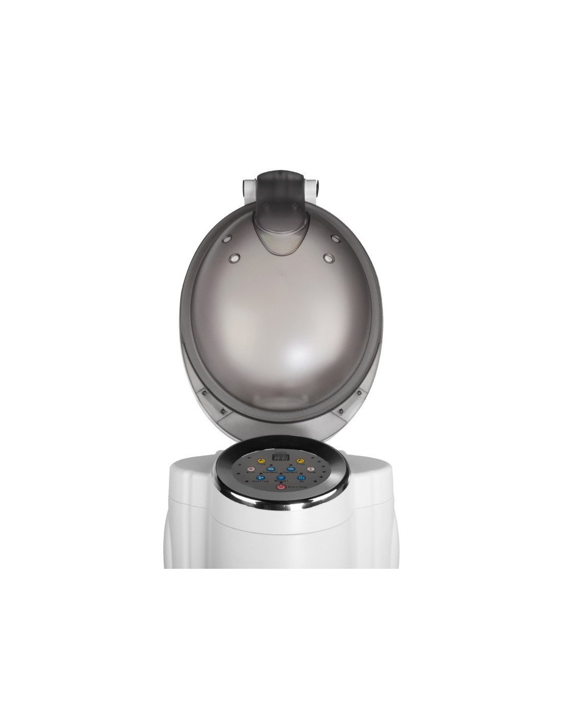 White hairdressing steam sauna with active ozone