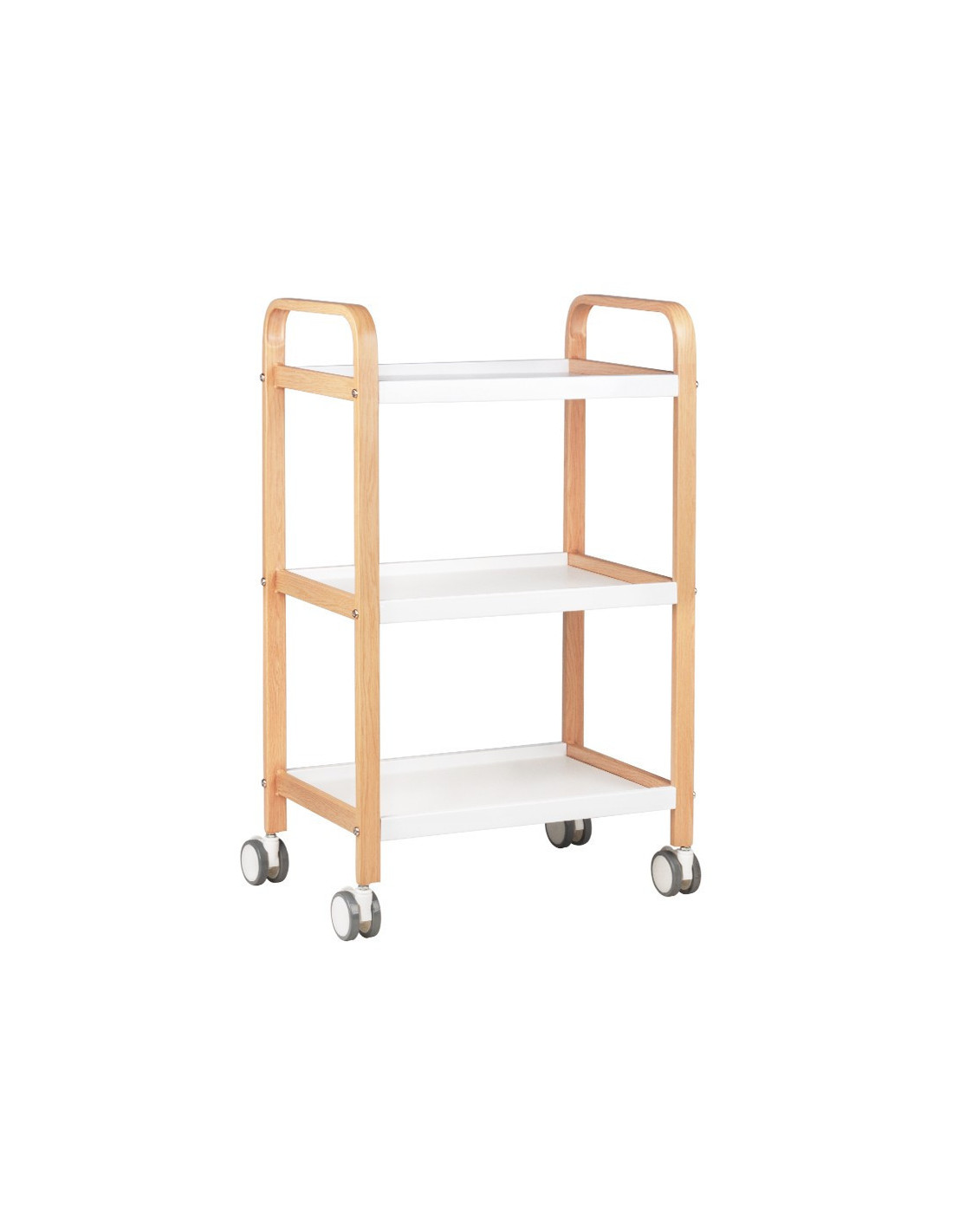 HS09 wooden cosmetic table - white