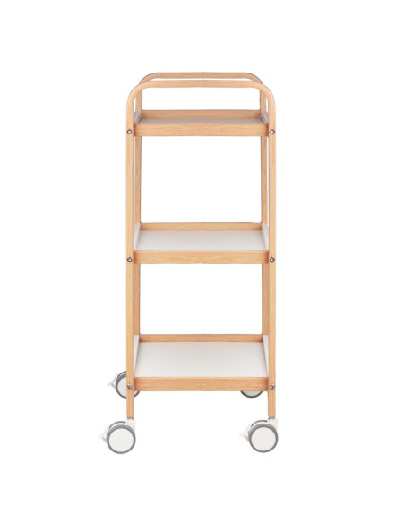 Tavolo cosmetico hs09 legno - bianco 