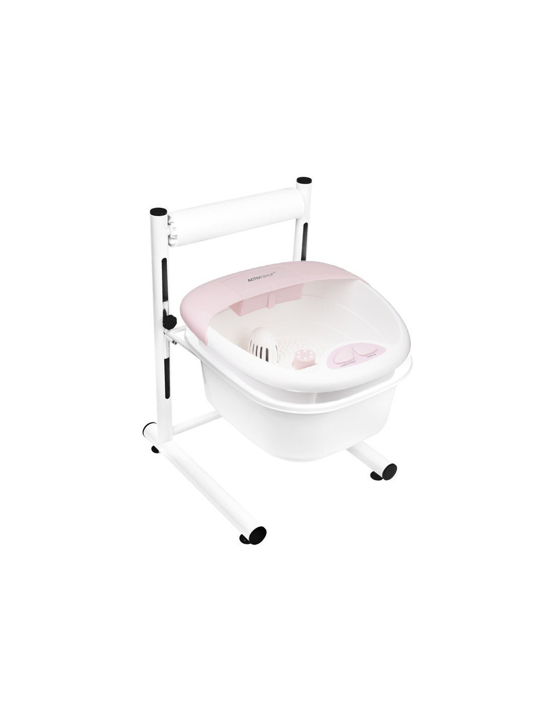 Bassine bain pieds  126856 ENSEMBLE DE RECEVEUR DE DOUCHE À HAUTEUR RÉGLABLE + MASSEUR DE PIEDS MASSEUR CHAUFFANT FB-60