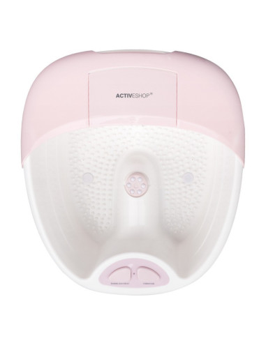 Bassine bain pieds  126856 ENSEMBLE DE RECEVEUR DE DOUCHE À HAUTEUR RÉGLABLE + MASSEUR DE PIEDS MASSEUR CHAUFFANT FB-60