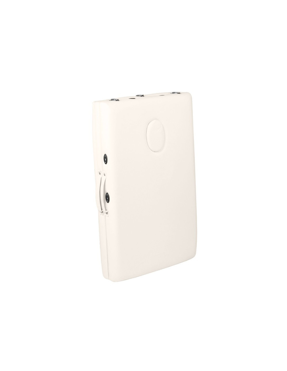 Massageliege 126960 KOMFORTABLE TRAGBARE MASSAGELIEGE AUS ALUMINIUM, 2 TEILIG, CREME