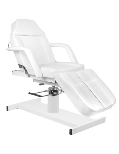Table de Massage 100714 FAUTEUIL D'ESTHÉTIQUE HYDRAULIQUE BLANC. A 210C