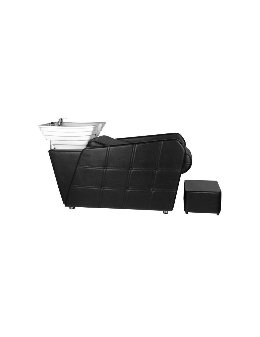 Arezzo black shampoo basin