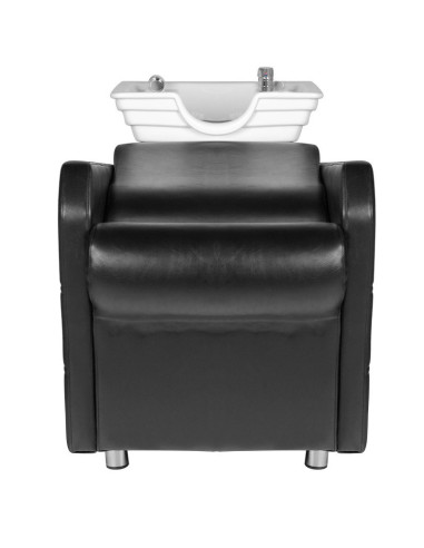 Arezzo black shampoo basin