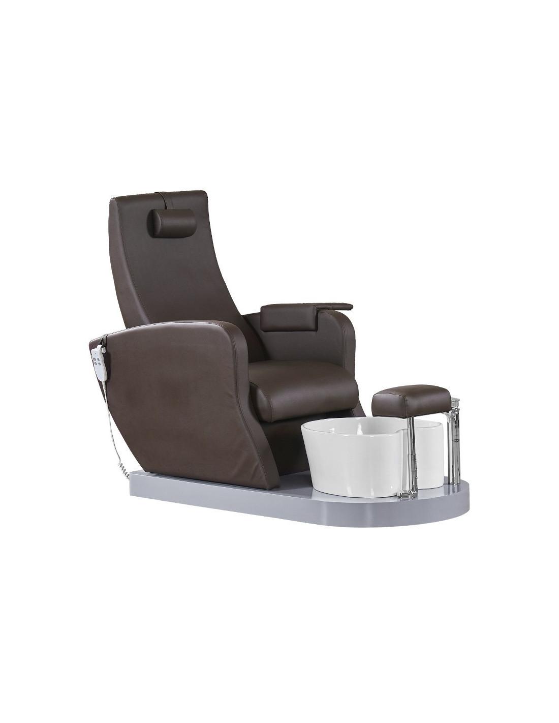 Cadeira de Pedicure Spa Massajadora 127546 Cadeira spa para pedicure marrom