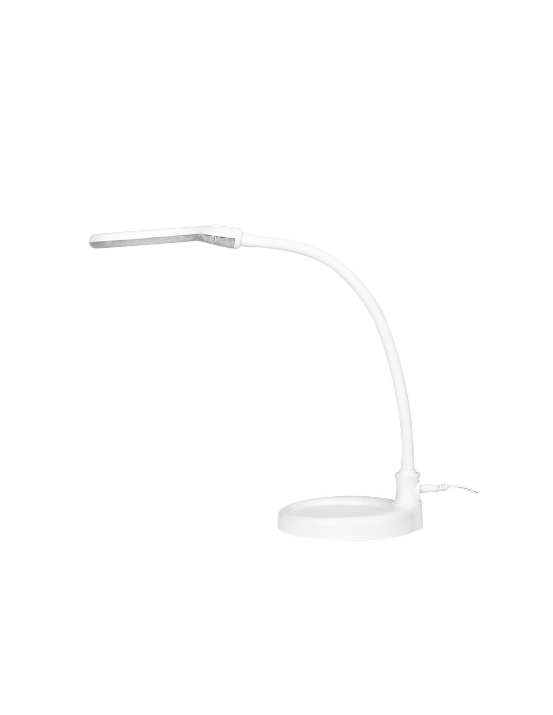 Lupa elegante elegante lamp 30 led smd 5d with base and clip for desk