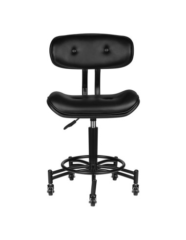 Tatouage 129237 TABOURET A ROULETTE NOIR TATOUAGE FLORENCE
