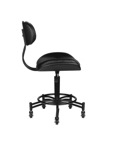 Tatouage  129237 TABOURET A ROULETTE NOIR TATOUAGE FLORENCE