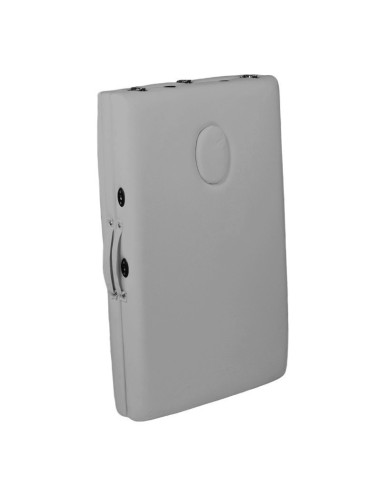 Table de Massage  130791 TABLE PLIANTE POUR MASSAGE CONFORT ALUMINIUM 3 SECTIONS GRIS