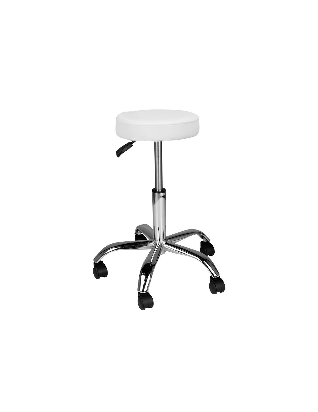 Hocker mit Rollen 129898 Kosmetikhocker am-310 weiß