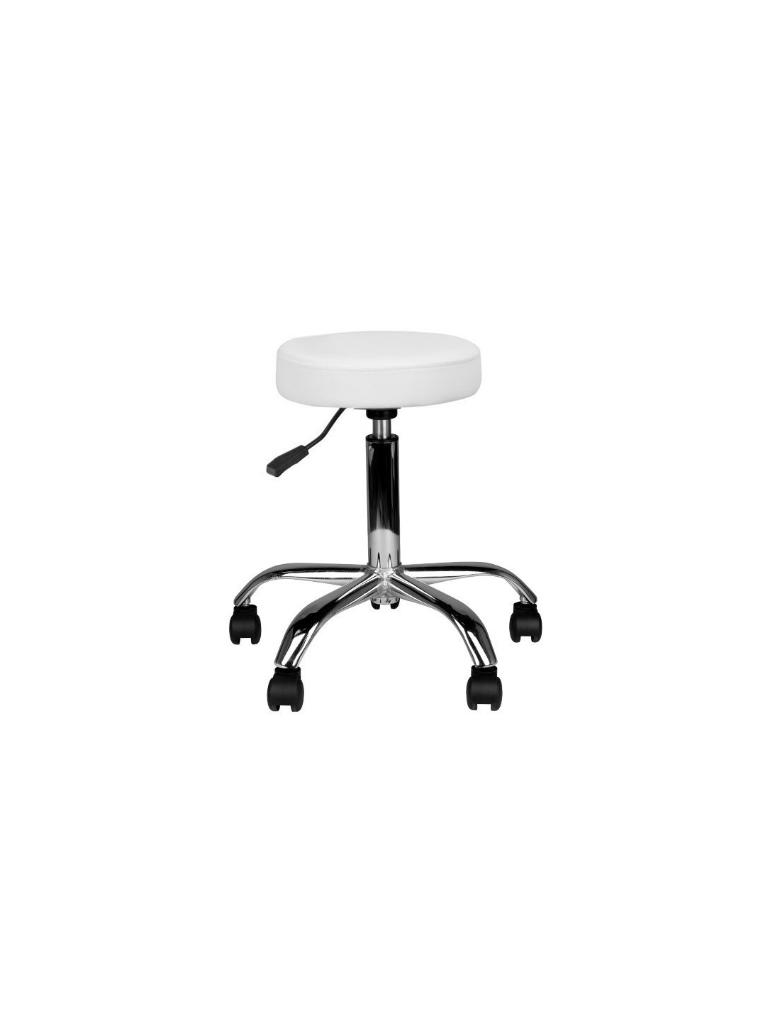 Hocker mit Rollen 129898 Kosmetikhocker am-310 weiß