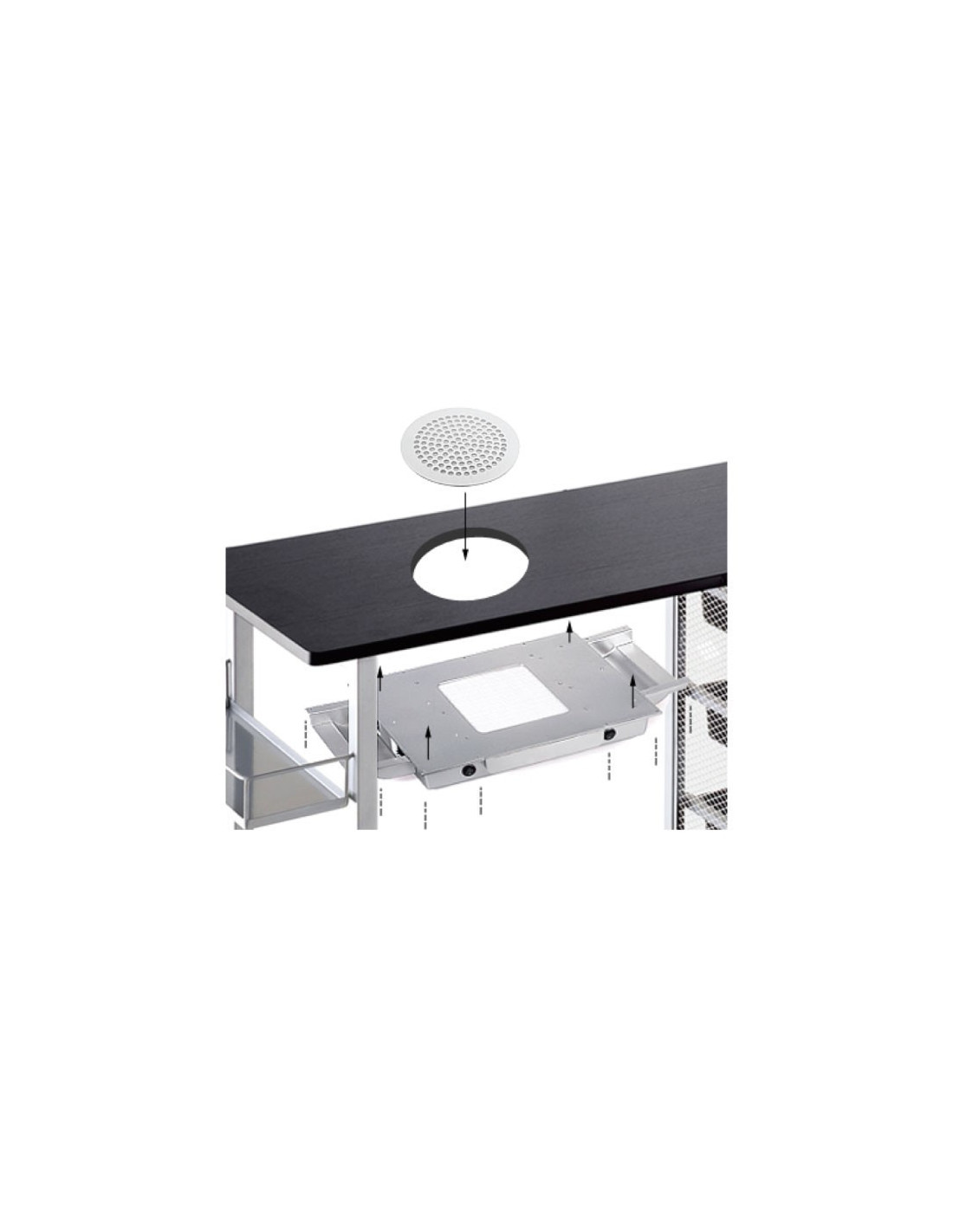 Aspirador de manicure 130993 FILTRO DE PÓ MOMO PROFISSIONAL J02 BRANCO