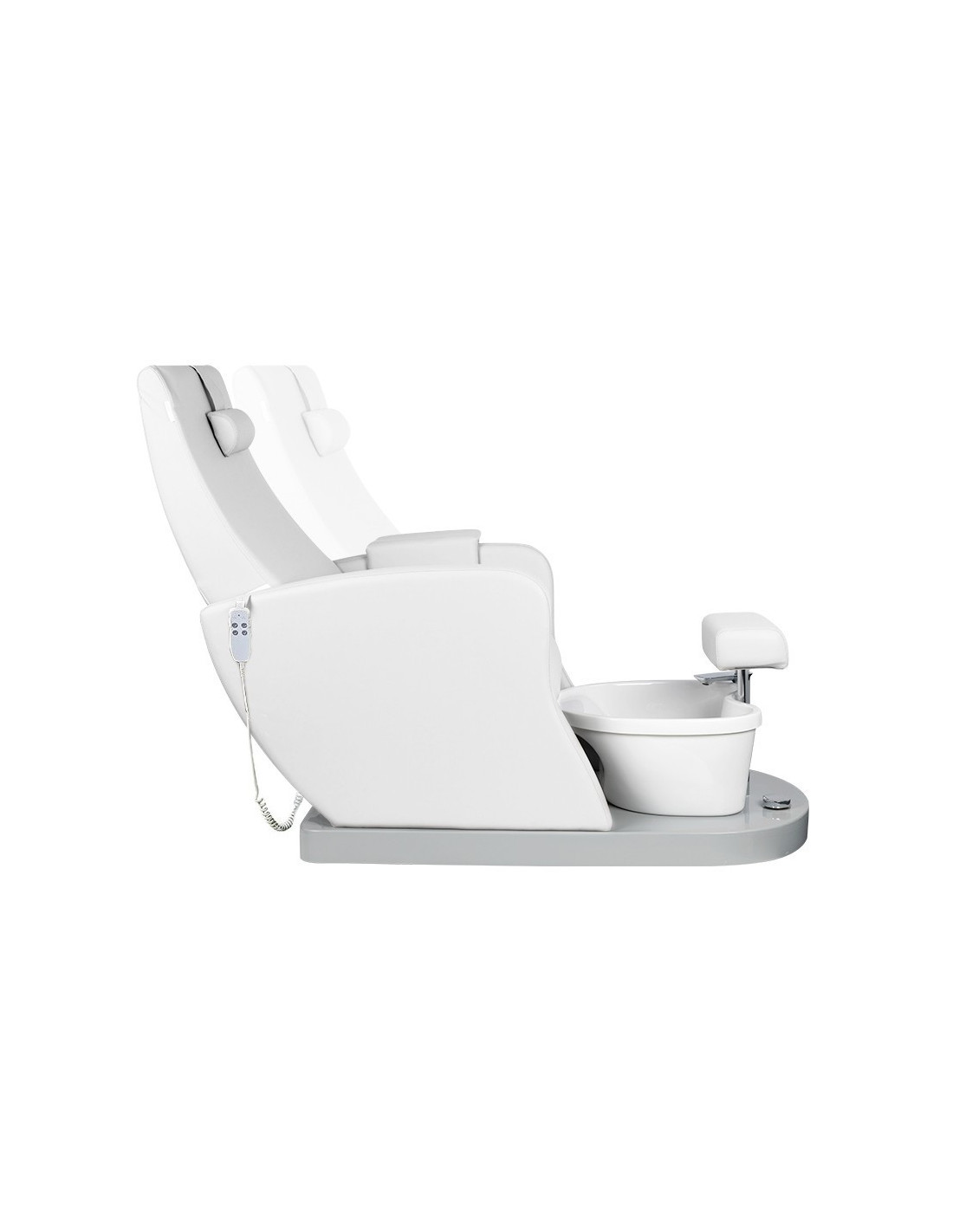 FAUTEUIL SPA POUR PÉDICURE BLANC 