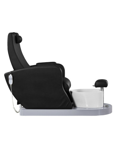 Pediküre-Spa-Massagestuhl 132920 Schwarzer Pediküre-Spa-Stuhl mit Pumpe