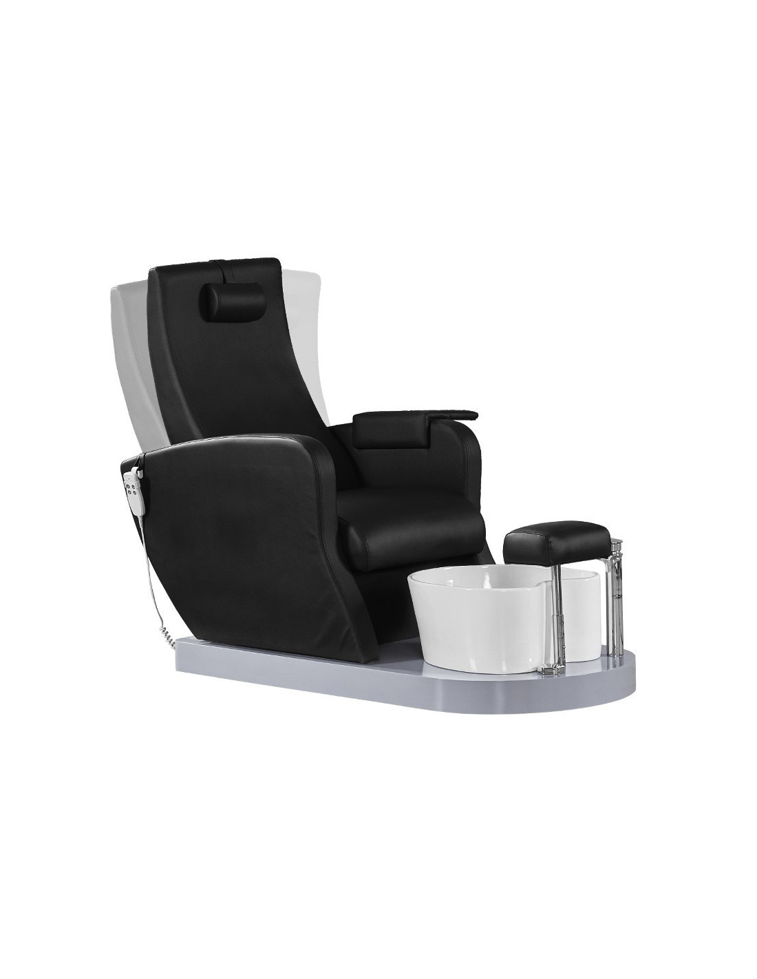 POLTRONA SPA PEDICURE NERA CON POMPA