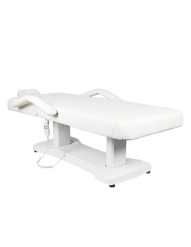 Table de Massage  131859 LIT D'ESTHÉTIQUE ÉLECTRIQUE POUR MASSAGE 3 MOTEURS BLANC 819A