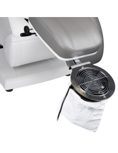 Aspirateur de poussière pour pédicure azzurro f18 chrome