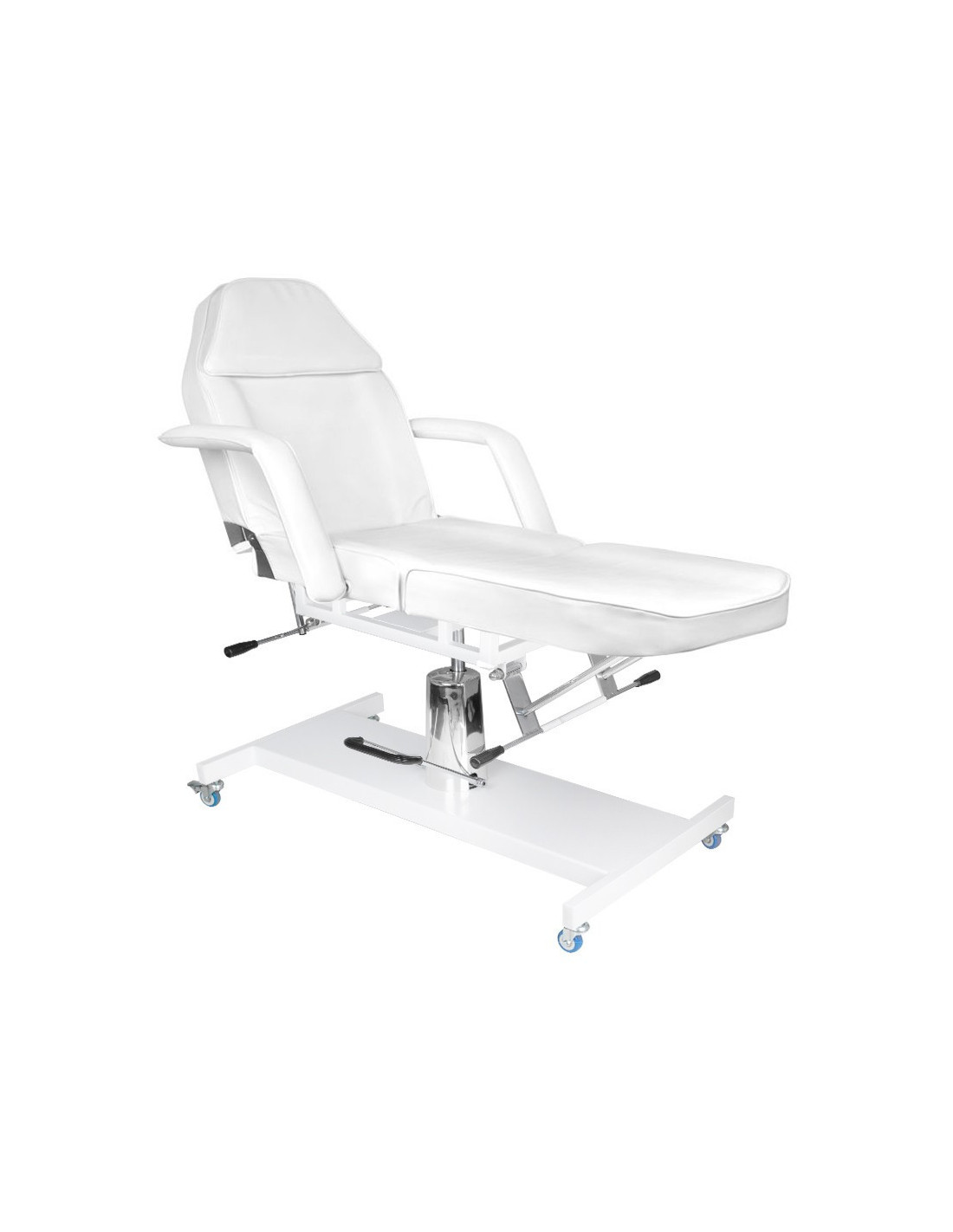 Associate Article  132832 CHAISE COSMETIQUE HYD. BASIC 210 BLANC SUR ROUES
