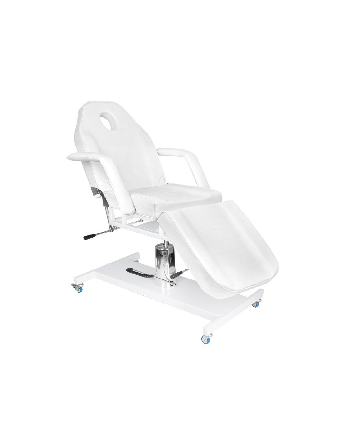 Associate Article  132832 CHAISE COSMETIQUE HYD. BASIC 210 BLANC SUR ROUES