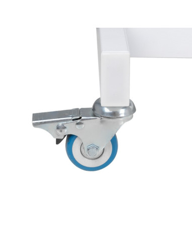 Zugehöriger Artikel 132832 BASIC 210 WEISSER HYDRO-KOSMETIKSTUHL AUF ROLLEN