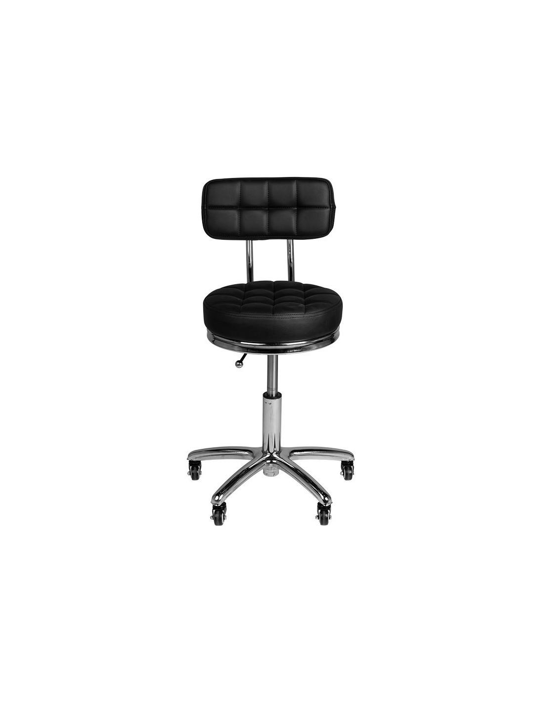 Tabouret à roulettes AM-877 NOIR