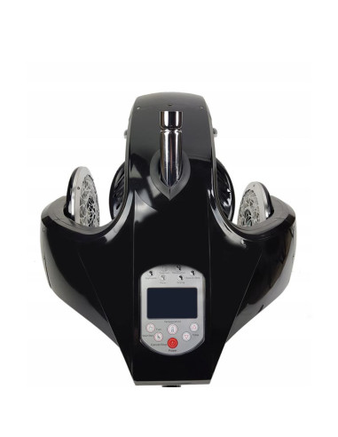 Casque climazon murale  infra quartz sur bras noir 