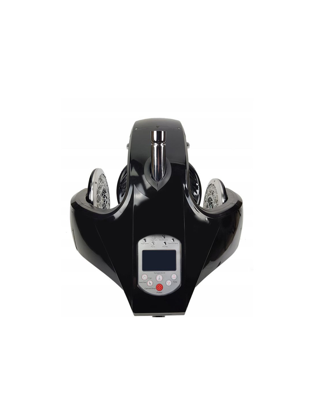 Climazon wall-mounted infrared quartz helmet on black arm