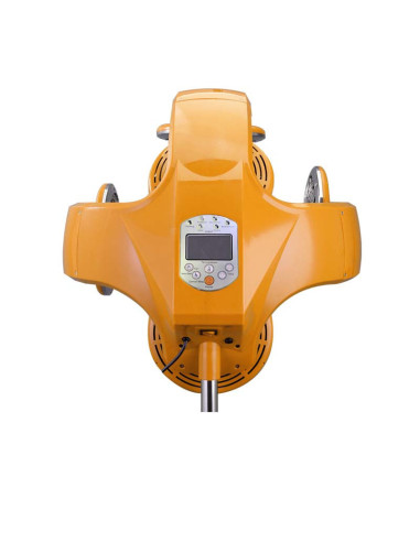 Climazon helmet on orange infrared quartz stand