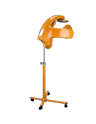 Climazon helmet on orange infrared quartz stand