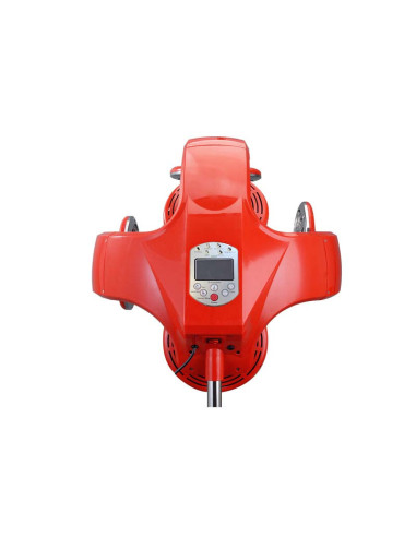 Casque climazon sur pied coiffure infra quartz rouge 