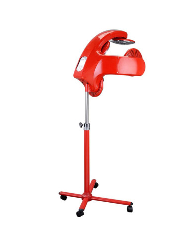 Climazon helmet on stand, red infrared quartz hairdressing helmet