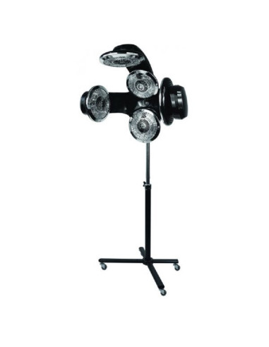 Climazon casco a piedi acconciatura infra quarzo nero 