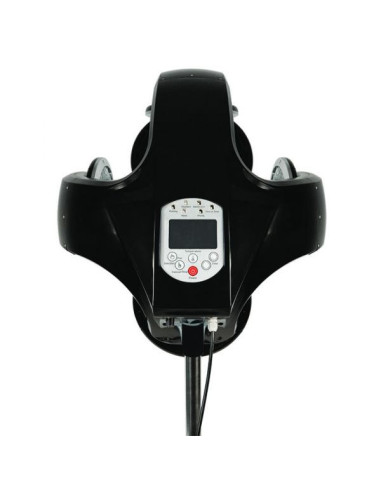 Climazon helmet on stand, black infrared quartz hairdressing helmet