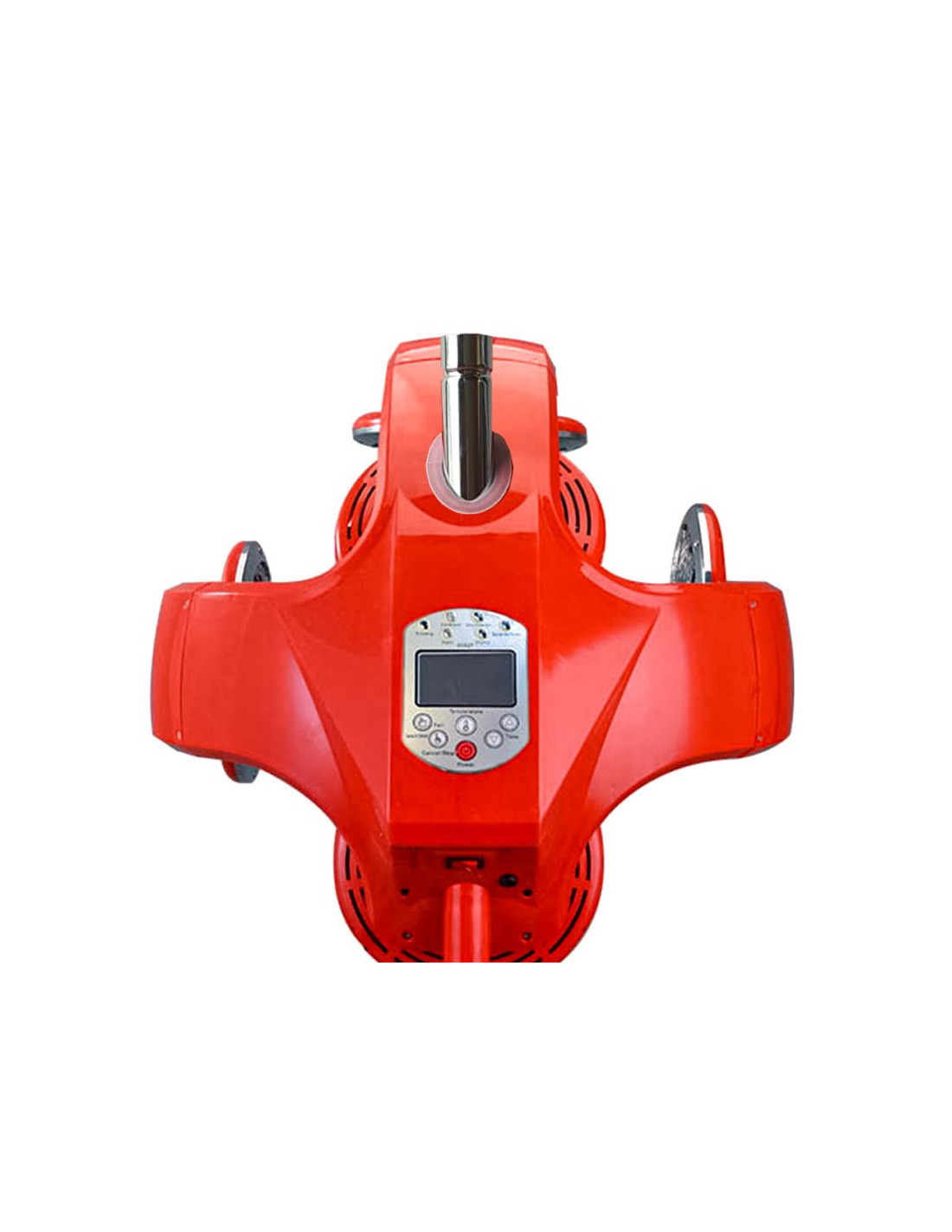 Casco de cuarzo infrarrojo de pared Climazon con brazo rojo