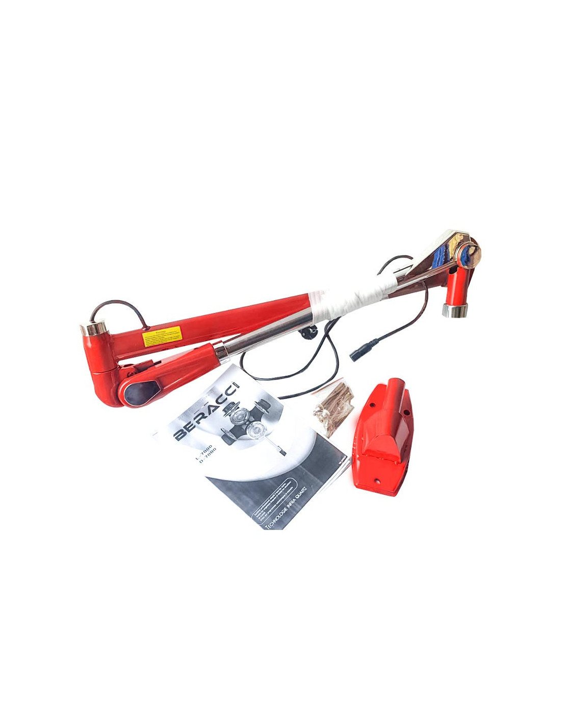 Climazon-Wand-Infrarot-Quarzhelm am roten Arm