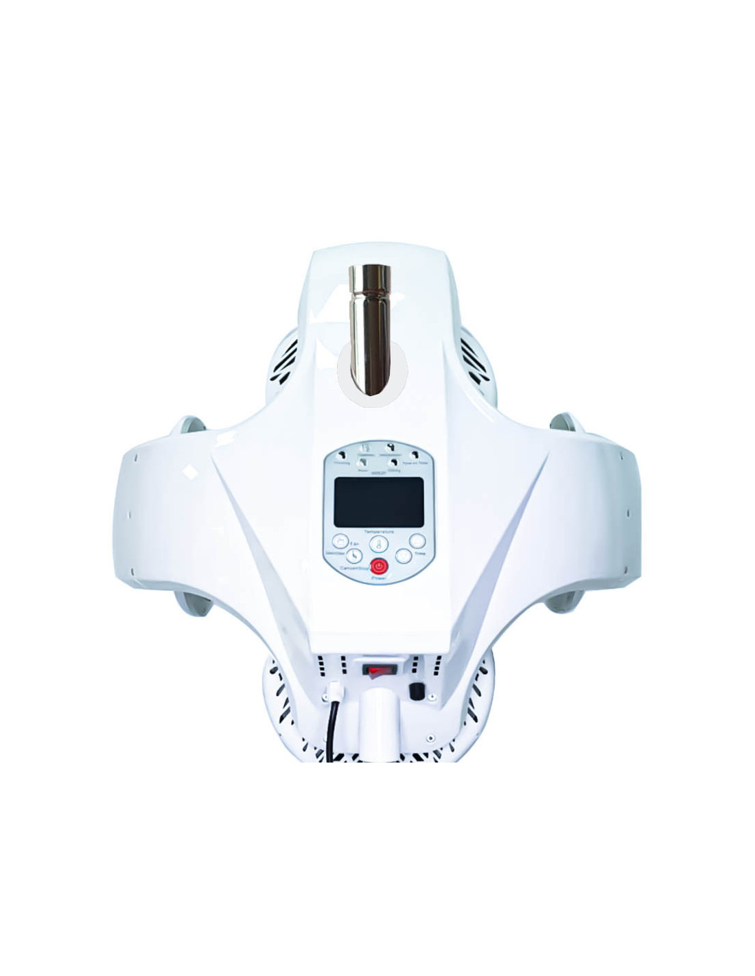 Climazon wall-mounted infrared quartz helmet on white arm
