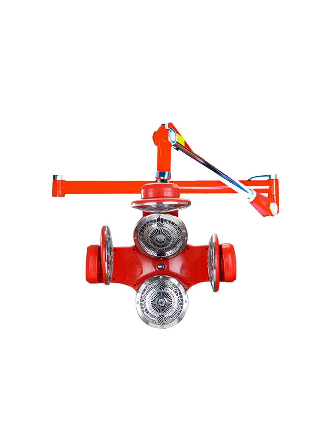 Climazon-Wand-Infrarot-Quarzhelm am roten Arm