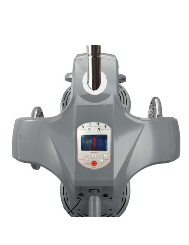 Casque climazon murale  infra quartz sur bras gris 